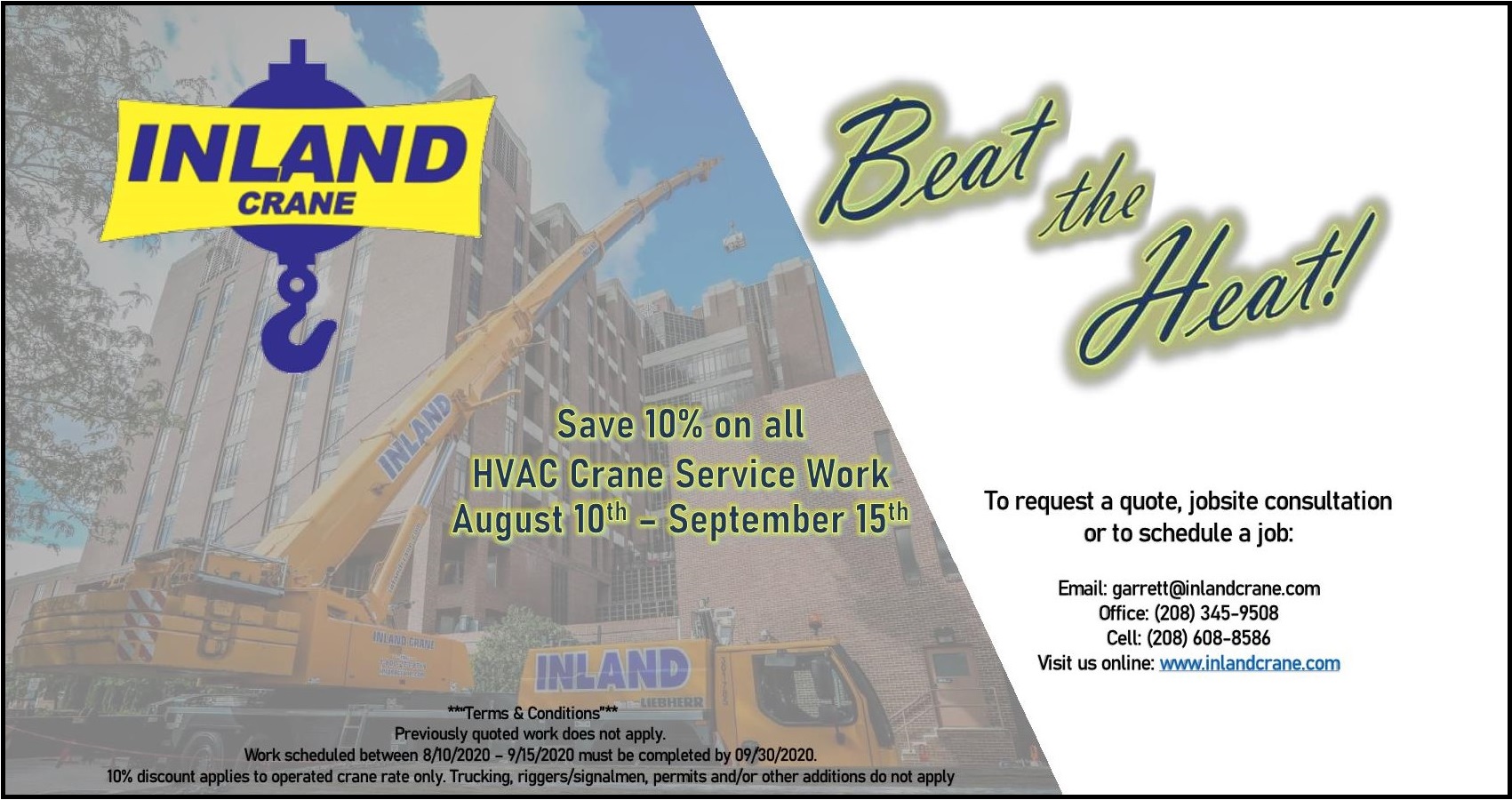 Beat the Heat Promotion Beat the Heat Promotion